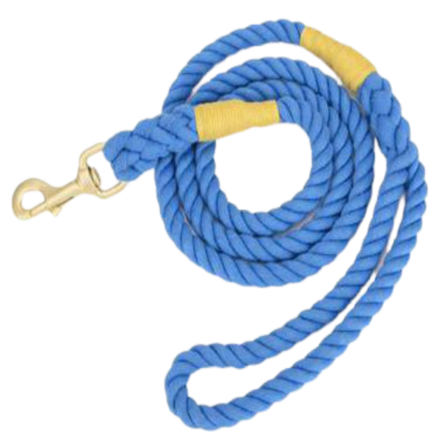 Rope Leash - Blue Bon Bon
