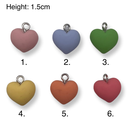 Charms: Small Hearts