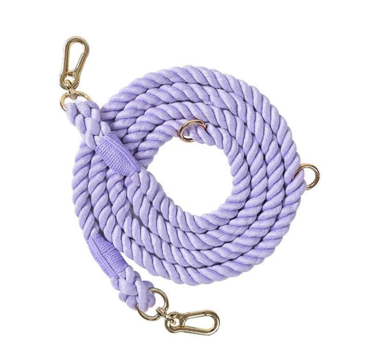 Hands-Free Rope Leash - Violet Vibes