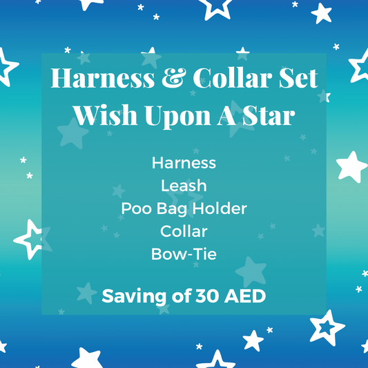 Wish Upon A Star: Collar & Harness Combo Set